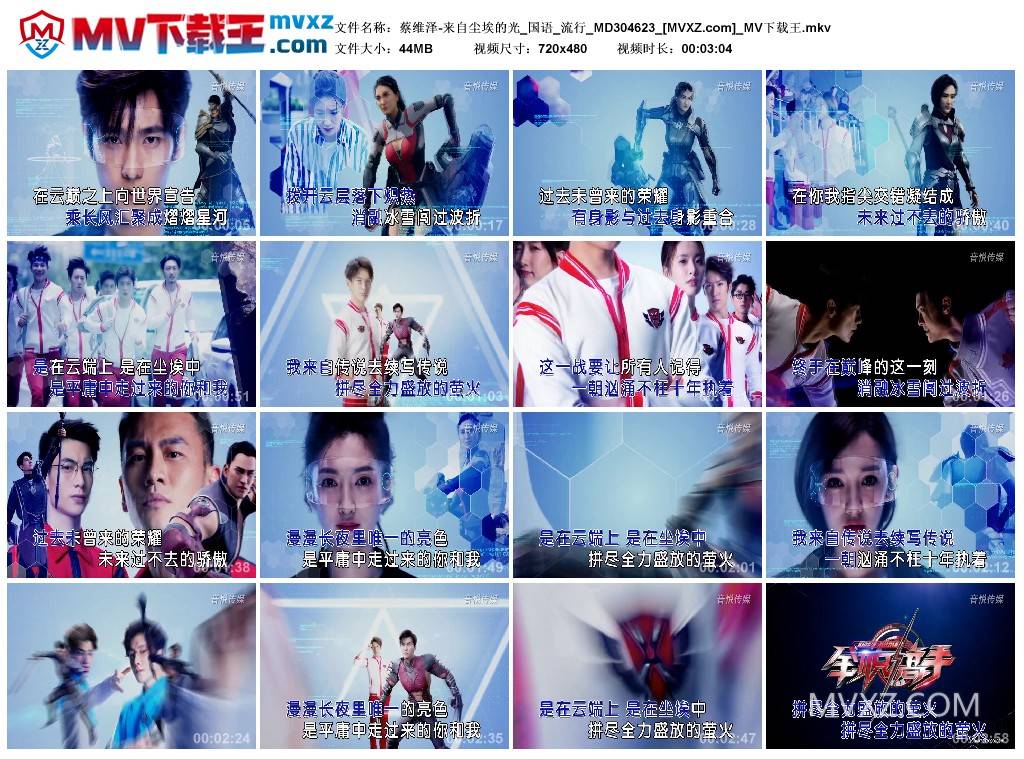 蔡维泽-来自尘埃的光_国语_流行_MD304623